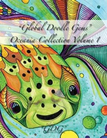 Global Doodle Gems Oceania Collection Volume 1: Adult Coloring Book by Nicole Whelan 9788793385474