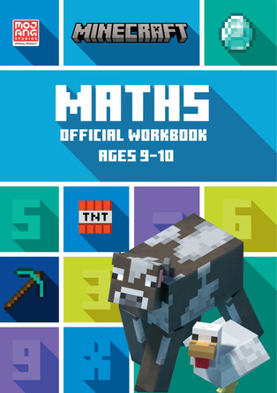 Minecraft Education - Minecraft Maths Ages 9-10: Official Workbook by Collins KS2