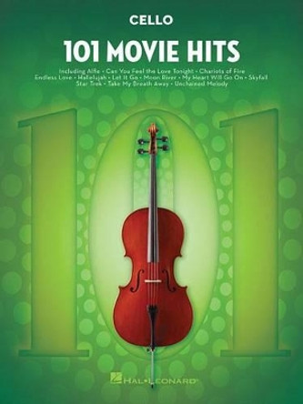 101 Movie Hits For Cello by Hal Leonard Publishing Corporation 9781495060724