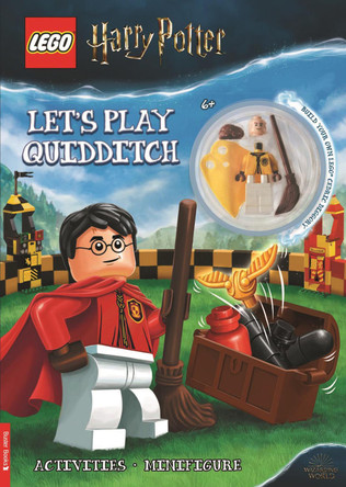 LEGO (R) Harry Potter (TM): Let's Play Quidditch activity book (with Cedric Diggory minifigure) by AMEET