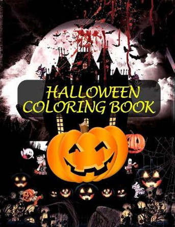 Halloween Coloring Book: Cute Halloween Fun Coloring book for adult by Masab Press House 9798675155323