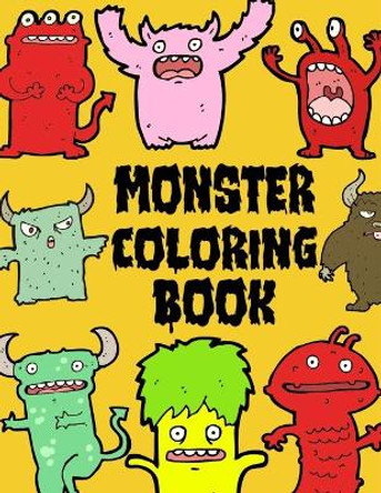 Monster Coloring Book: Funny Monster Create Activities for Children to Enjoy Endlessly by Weiime Viwat 9798541153323