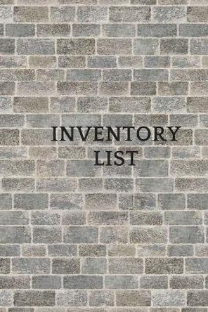 Inventory list by Notebook Journal 9781654385859