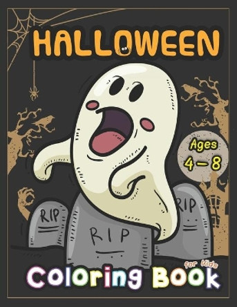 Happy Halloween Coloring book for kids by Hero Press 9798685844033