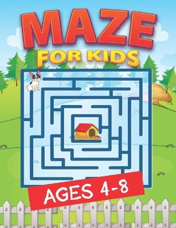 Maze For Kids Ages 4-8: 100 Maze Puzzles for Kids - Workbook for Games, Puzzles, and Problem-Solving Maze Activity Book by Bhabna Press House 9798653981364