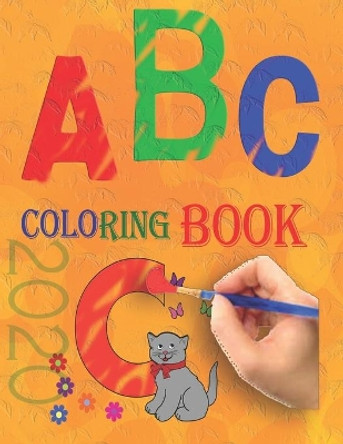 ABC coloring book 2020: black&white Alphabet coloring book for kids ages 2-4. Toddler ABC coloring book. Matching words to pictures. Free painting by Legend Art 9798663868266