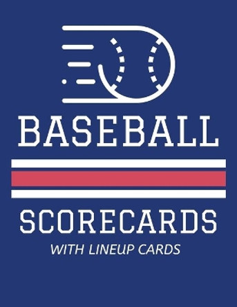 Baseball Scorecards With Lineup Cards: 50 Scoring Sheets For Baseball and Softball Games (8.5x11) by Jose Waterhouse 9781686375057