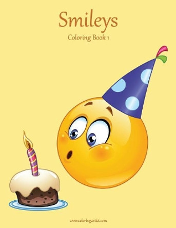 Smileys Coloring Book 1 by Nick Snels 9781976535604