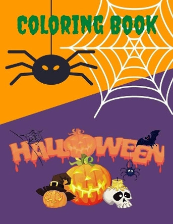Coloring Book Halloween: Halloween coloring Book for kids - Halloween coloring book for toddlers - 8,5x11 - Activity book for kids by Juju Paper 9798689101538