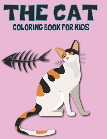 Cat Coloring Book For Kids: 50 Cute Cat Designs for Kids And Toddlers by Rr Publications 9798726658773