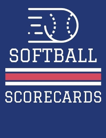 Softball Scorecards: 100 Scoring Sheets For Baseball and Softball Games (8.5x11) by Jose Waterhouse 9781686373510