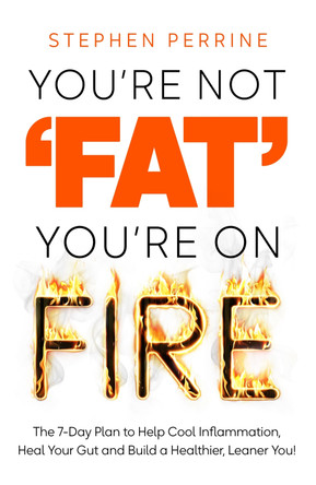 You're Not 'Fat', You're On Fire: The 7-Day Plan to Help Cool Inflammation, Heal Your Gut and Build a Healthier, Leaner You by Stephen Perrine 9781035040186