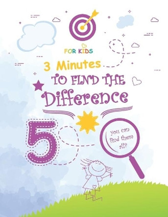 3 minutes to find the Difference: Over 30 diferences Pictures Puzzles for Kids to spot by Nourino Puzzle 9798643295433