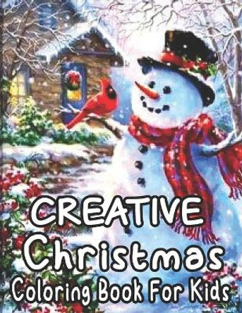 Christmas Coloring Book For Kids: Fun Children's Christmas Gift or Present for Toddlers & Kids / Holiday Art Designs on High-Quality Perforated Pages by Alicia Press 9798684285332