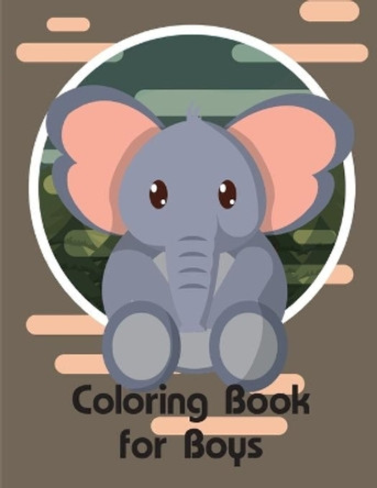 Coloring Book for Boys: coloring pages, Christmas Book for kids and children by J K Mimo 9781713161936