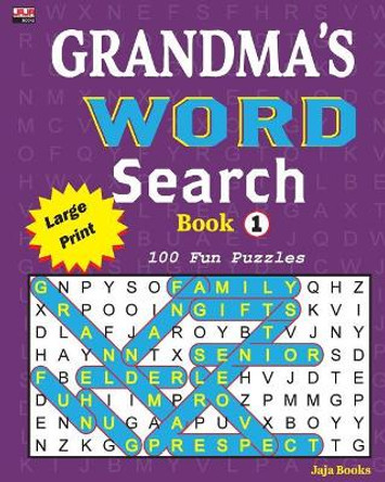 Grandma's Word Search Book 1 by Jaja Books 9781986477581