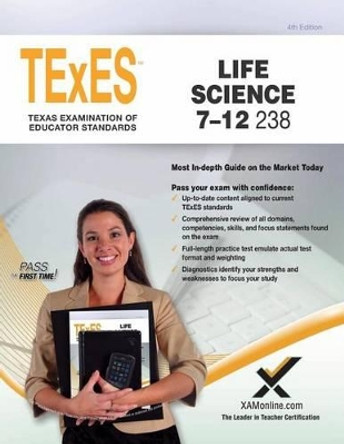 Texes Life Science 7-12 238 Teacher Certification Study Guide Test Prep by Sharon A Wynne 9781607873761