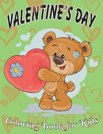 Valentine's Day Coloring Book for Kids: 8.5*11, 100 page - Valentine's day gift 2021 - Cute Coloring Book for Little Girls and Boys - Animals, Unicorn, rex, cars, Bear Hearts and more to color by Obeezon 9798591913564