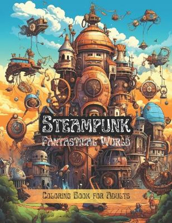 Steampunk Fantastical World: Coloring Book for Adults Steam-Powered Machinery. Wonderful City from the 19th Century by Al&vy Published 9798878293785