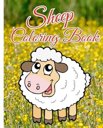 Sheep Coloring Book: 32 Coloring Pages for Relaxation and Stress Relief, Cool Gift For Sheep Lovers by Thy Nguyen 9798880628544