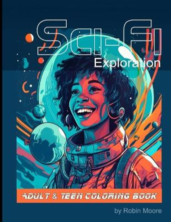Sci-Fi Exploration: Coloring Book For Teens and Adults by Robin Moore 9798388767790