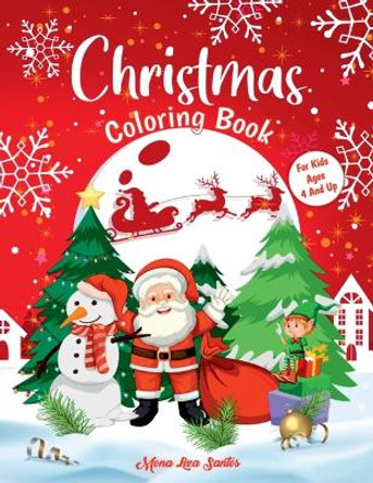 Christmas Coloring Book by Mona Liza Santos 9781955560535