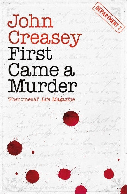 First Came a Murder by John Creasey 9781504092142