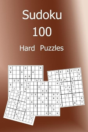 Sudoku 100 Hard Puzzles: Large Print Sudoku Puzzle Book with Solutions by North Country Publishing 9781687691040