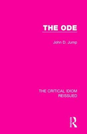 The Ode by John D. Jump