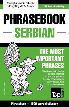 English-Serbian phrasebook and 1500-word dictionary by Andrey Taranov 9781784924331