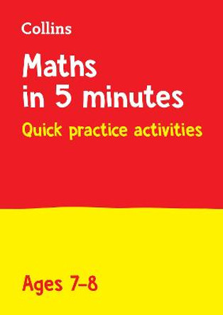Letts Maths in 5 Minutes a Day Age 7-8 (Letts Maths in 5 Minutes a Day) by Letts KS2