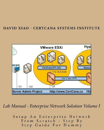 Lab Manual - Enterprise Network Solution Volume I: Setup An Enterprise Network From Scratch - Step By Step Guide For Dummy by Rupu Xiao 9781519515407