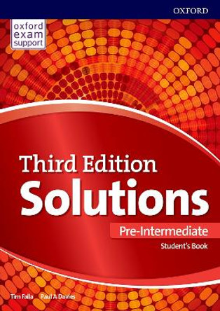 Solutions: Pre-Intermediate: Student's Book: Leading the way to success by Paul Davies