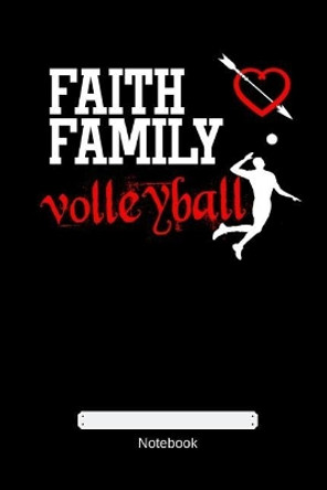 Faith Family Volleyball by Gdimido Art 9781793158581