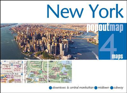 New York PopOut Map - pocket size, pop up map of new york city PopOut Maps 9781914515972