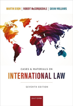 Cases & Materials on International Law Martin Dixon 9780198846895