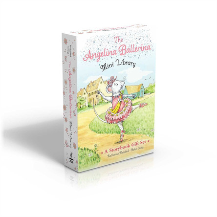 The Angelina Ballerina Mini Library (Boxed Set): Meet Angelina Ballerina; Angelina Loves; Angelina Ballerina at Ballet School; Angelina Ballerina Dresses Up by Katharine Holabird