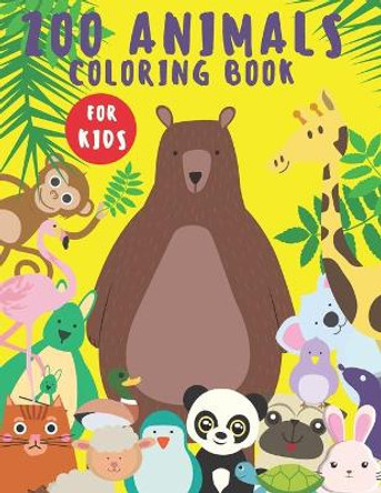 Zoo Animals: Coloring Book for Kids Ages 3-8 (Volume 1) by Joy Kids 9781674250717