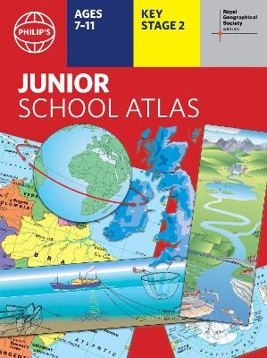 Philip's RGS Junior School Atlas: 12th edition PB Philip's Maps 9781849076890
