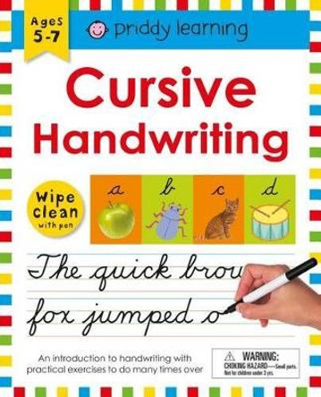 Wipe Clean Workbook: Cursive Handwriting by Roger Priddy