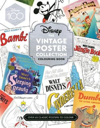 Disney The Vintage Poster Collection Colouring Book by Walt Disney Company Ltd.