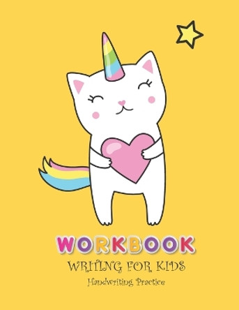 Workbook Writing for kids: Handwriting Practice Book For Kids Writing Page and Coloring Book: Numbers 1-10: For Preschool, Kindergarten, and Kids Ages 3+:8.5x11: 50 pages: Yellow Cover by Satapol Ceo 9798675270354