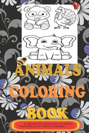 Animal Coloring Book by Bahri Fashion 9798690992644