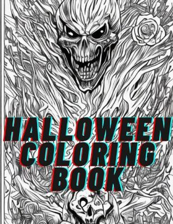 halloween coloring book: for ages teen to adult by Jason Ramsdell 9798857293553