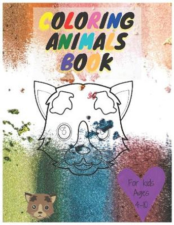 coloring animals book: Zoo Animals coloring For kids ages 4-10 by Modern Book Kids Press Kids Press 9798582260486