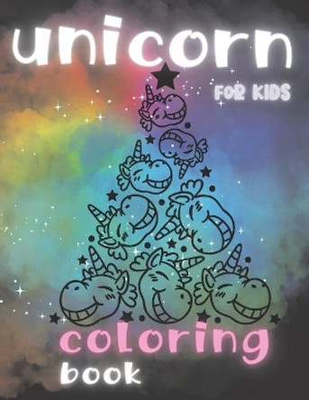 Unicorn Coloring Book for Kids: Lovely Coloring Book for Boys & Girls Ages 4-10 ((Rainbows, Mermaids, Dragon, Princess)) and More!!! by Ash-Bal Creations 9798702955735