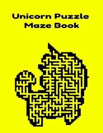 Unicorn Puzzle Maze Book by Donfrancisco Inc 9798736940059