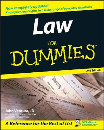 Law For Dummies by John Ventura