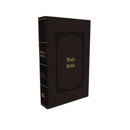 KJV, Thinline Large Print Bible, Vintage Series, Leathersoft, Black, Red Letter, Comfort Print: Holy Bible, King James Version by Thomas Nelson