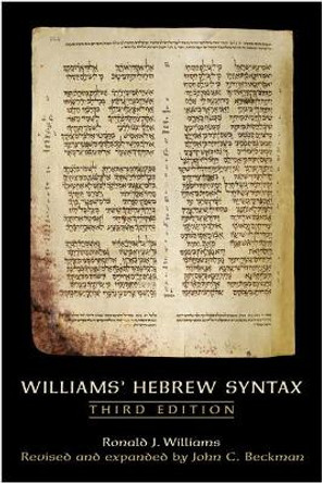 Williams' Hebrew Syntax by John C. Beckman
